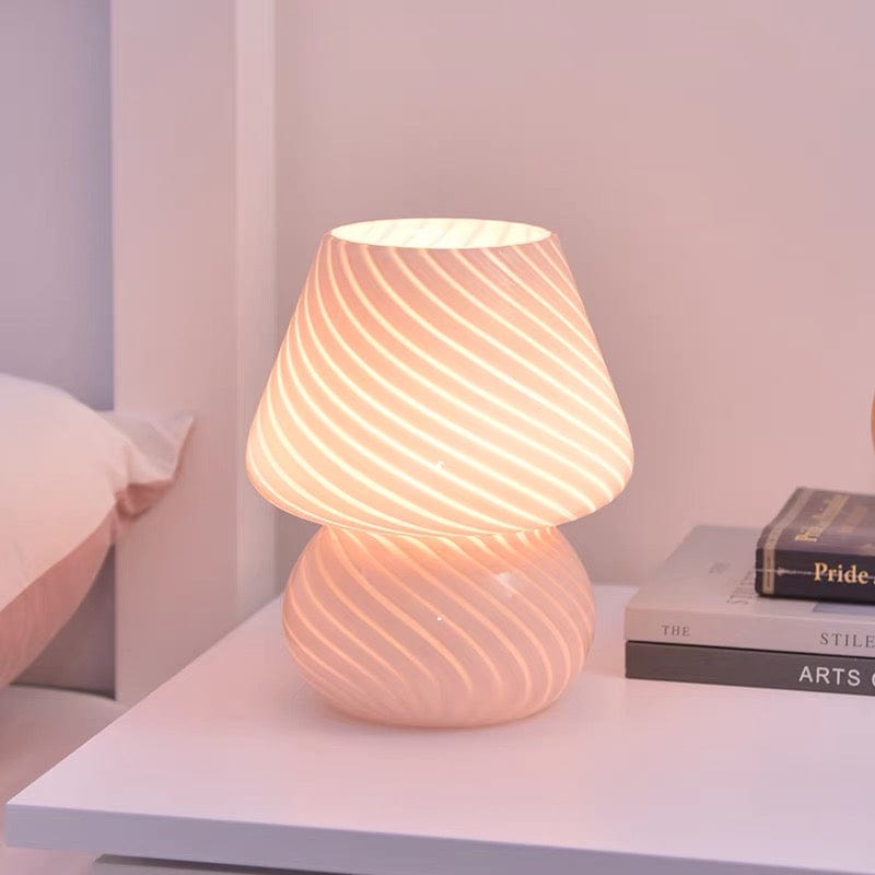 mushroom lamp aesthetic