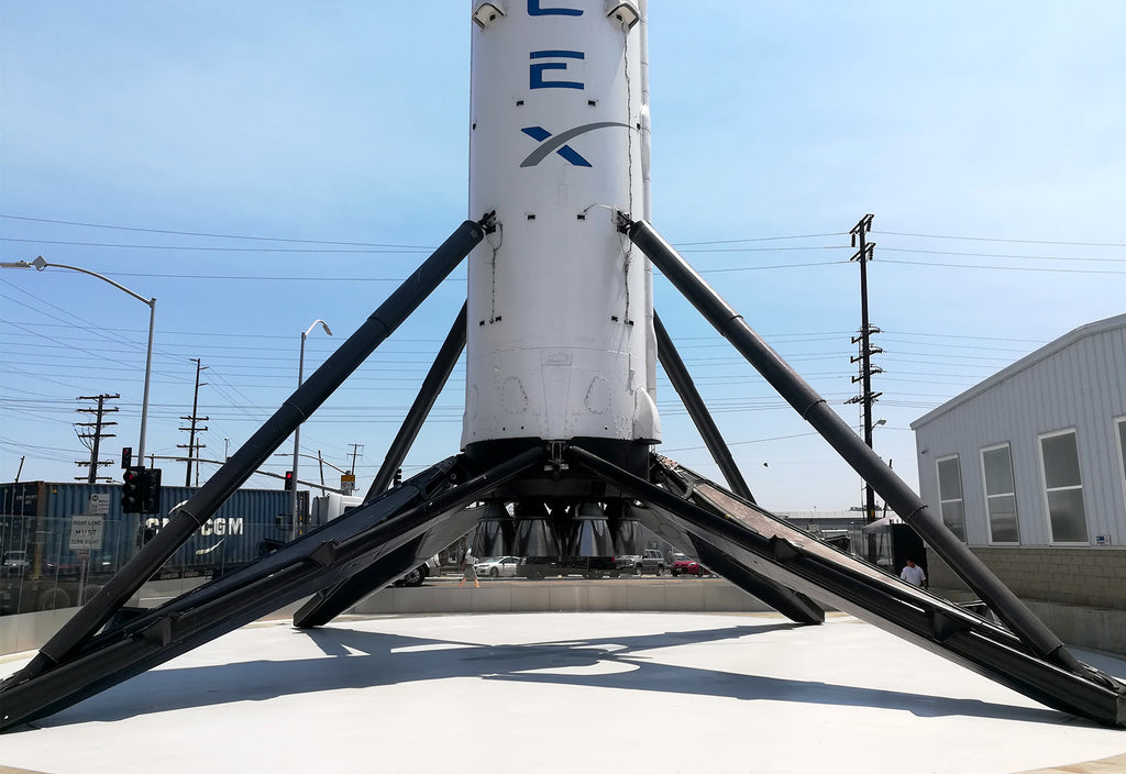Falcon 9 Booster - SpaceX’s Headquarters, Hawthorne, California.