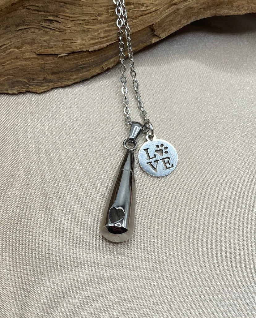 Personalized Teardrop Urn Necklace Pendant for Ashes Cremation Jewelry  Necklace - Conseil scolaire francophone de Terre-Neuve et Labrador