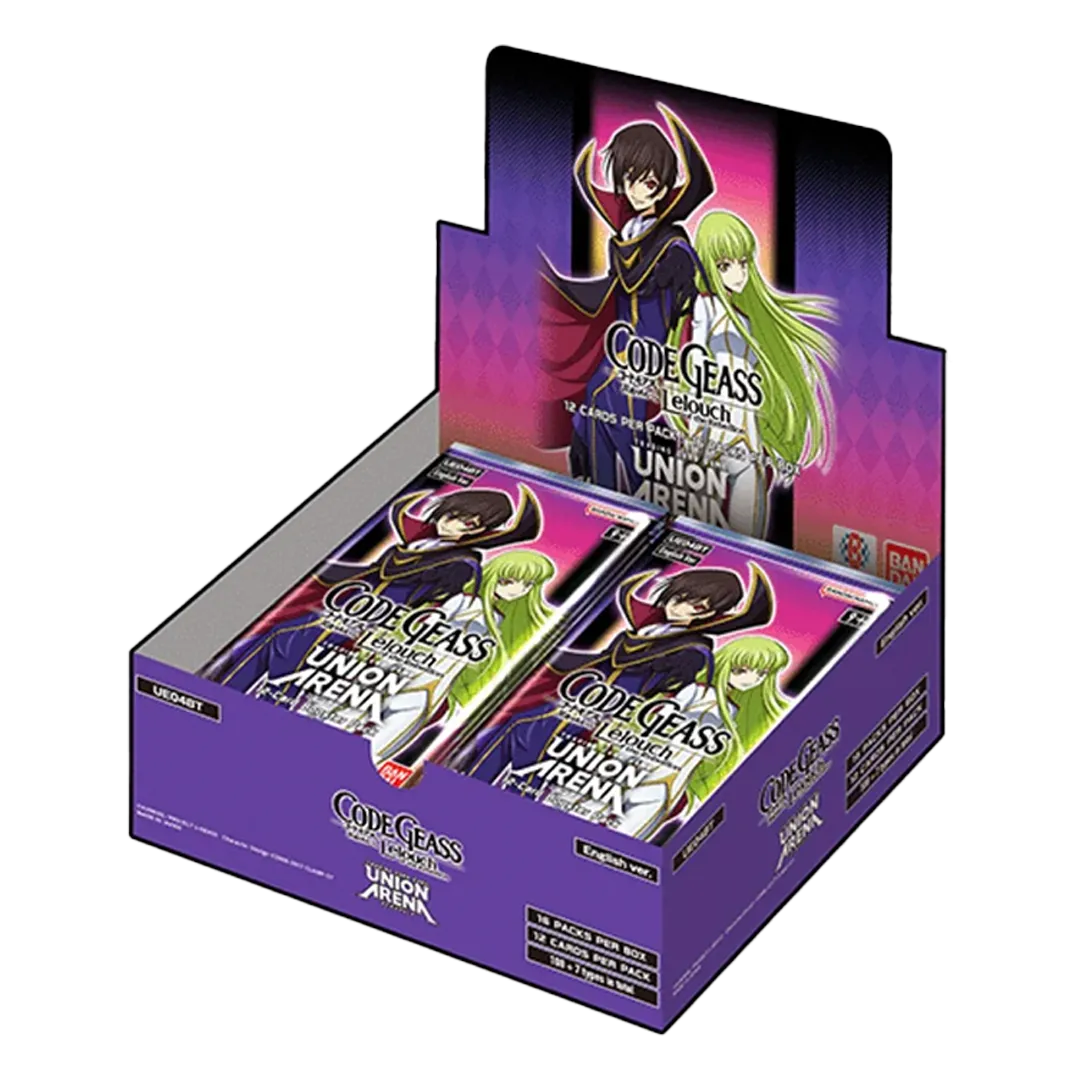 Code Geass: LeLouch of the Rebellion - Booster Box - Code Geass: Lelouch of the Rebellion (UE04BT)
