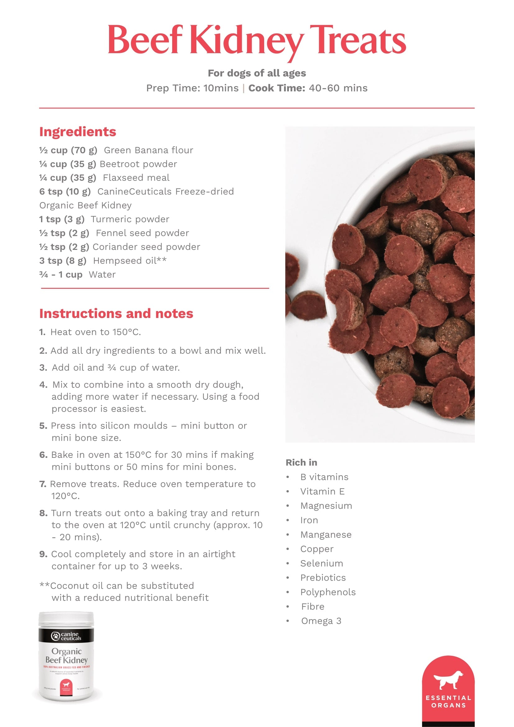 Beef Kidney Treats Recipe