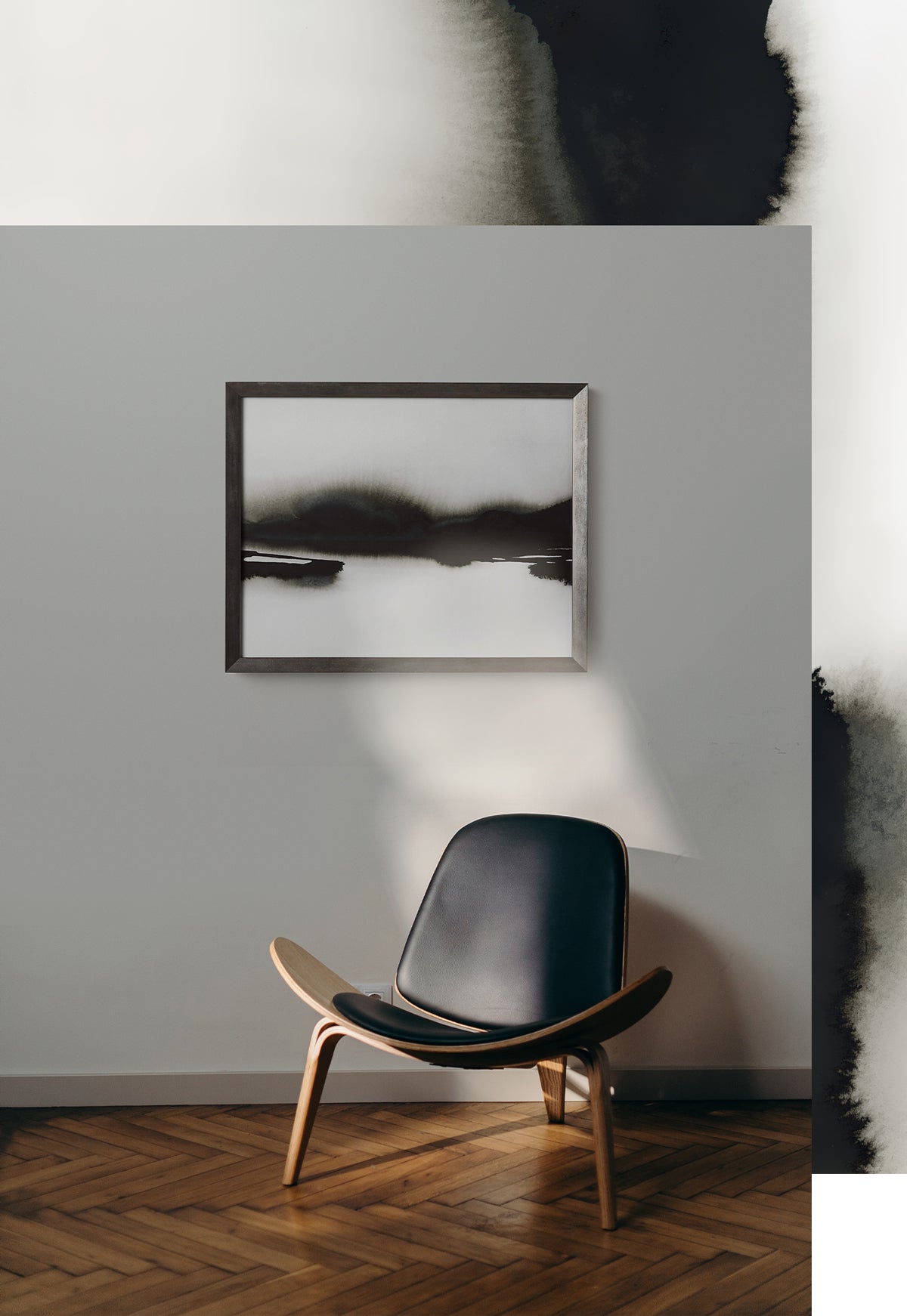 "Bayview" painting by Kim Knoll for CB2