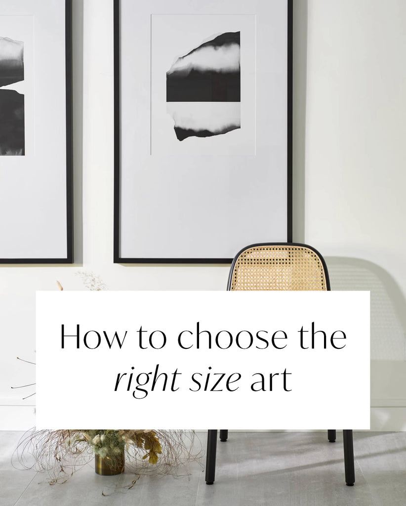 How to choose the right size art