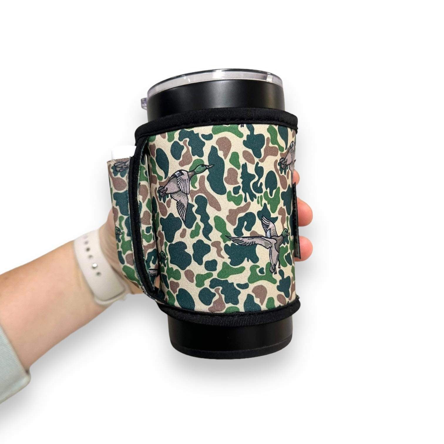 Green Duck Camo Small / Medium Bottomless Handler™
