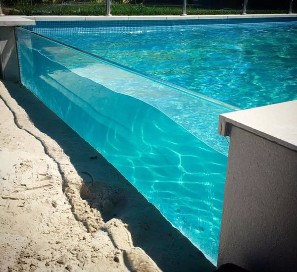 glass pool