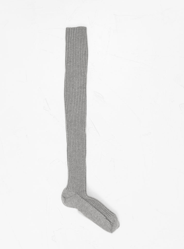 Over-Knee Socks Grey Melange