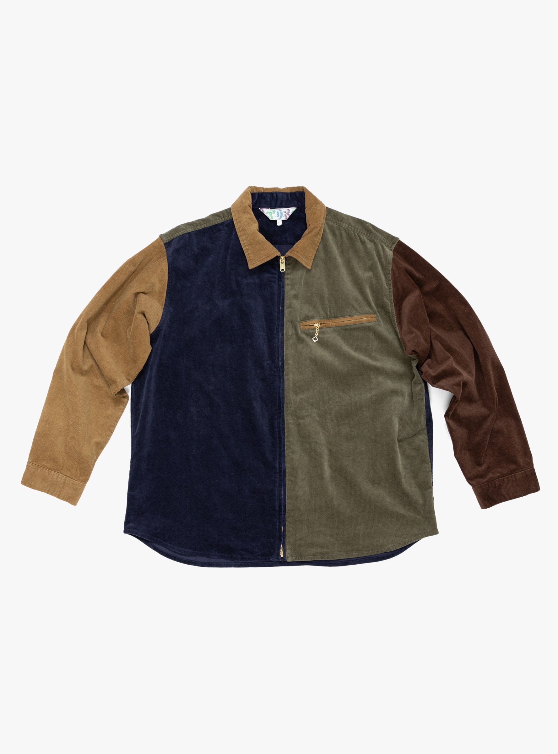 Block Shirt Navy - Couverture  The Garbstore product image