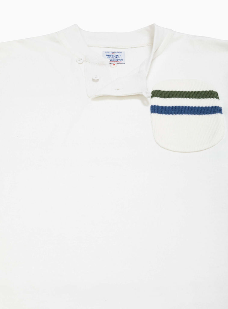 Convenience Shirt White by Drop Out Sports by Couverture & The Garbstore