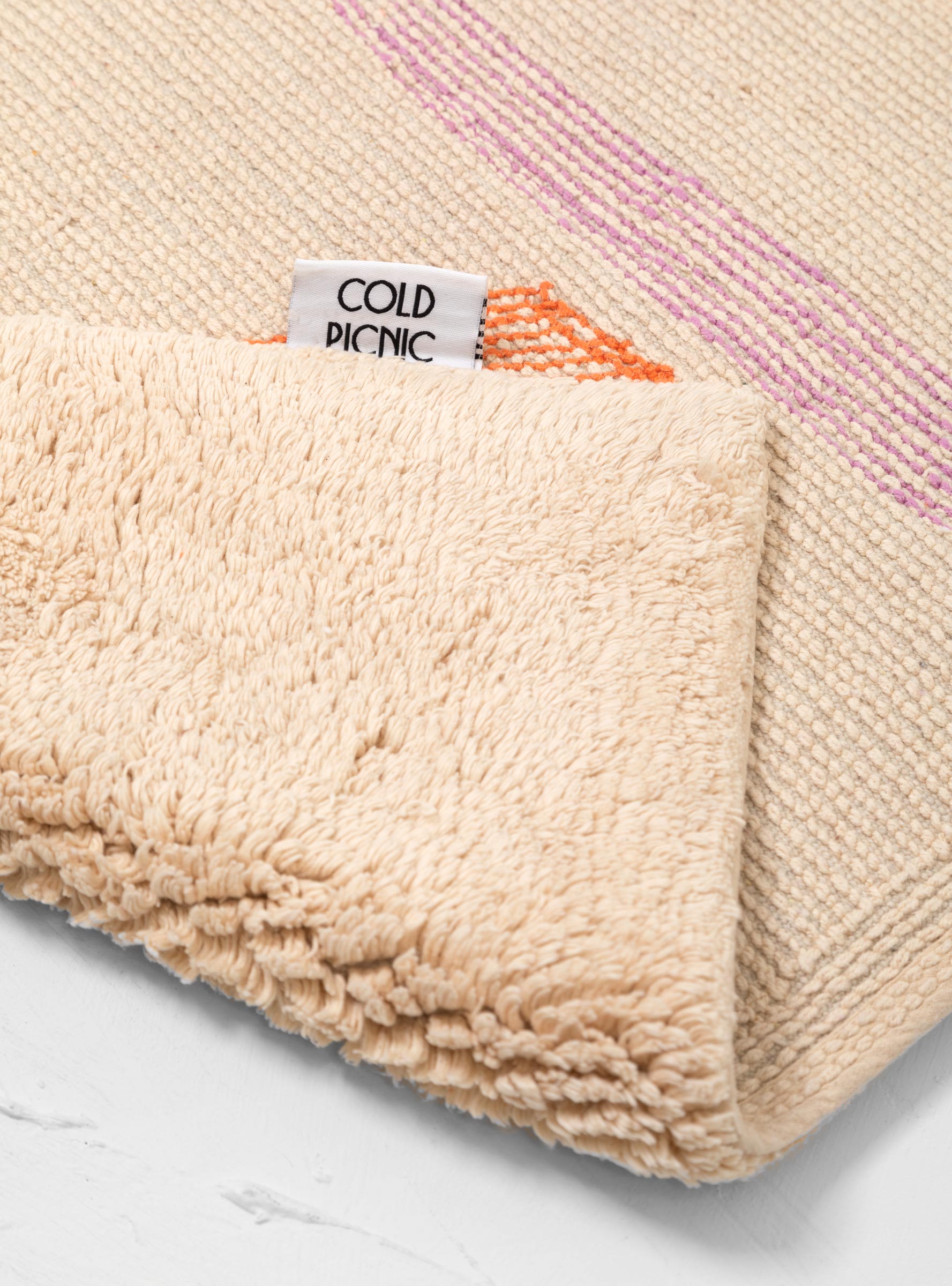 Cotton Poolside Bath Mat by Cold Picnic Couverture & The Garbstore