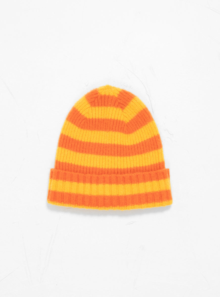 Hard Working Beanie Lemon Yellow & Orange by Howlin' | Couverture & The ...