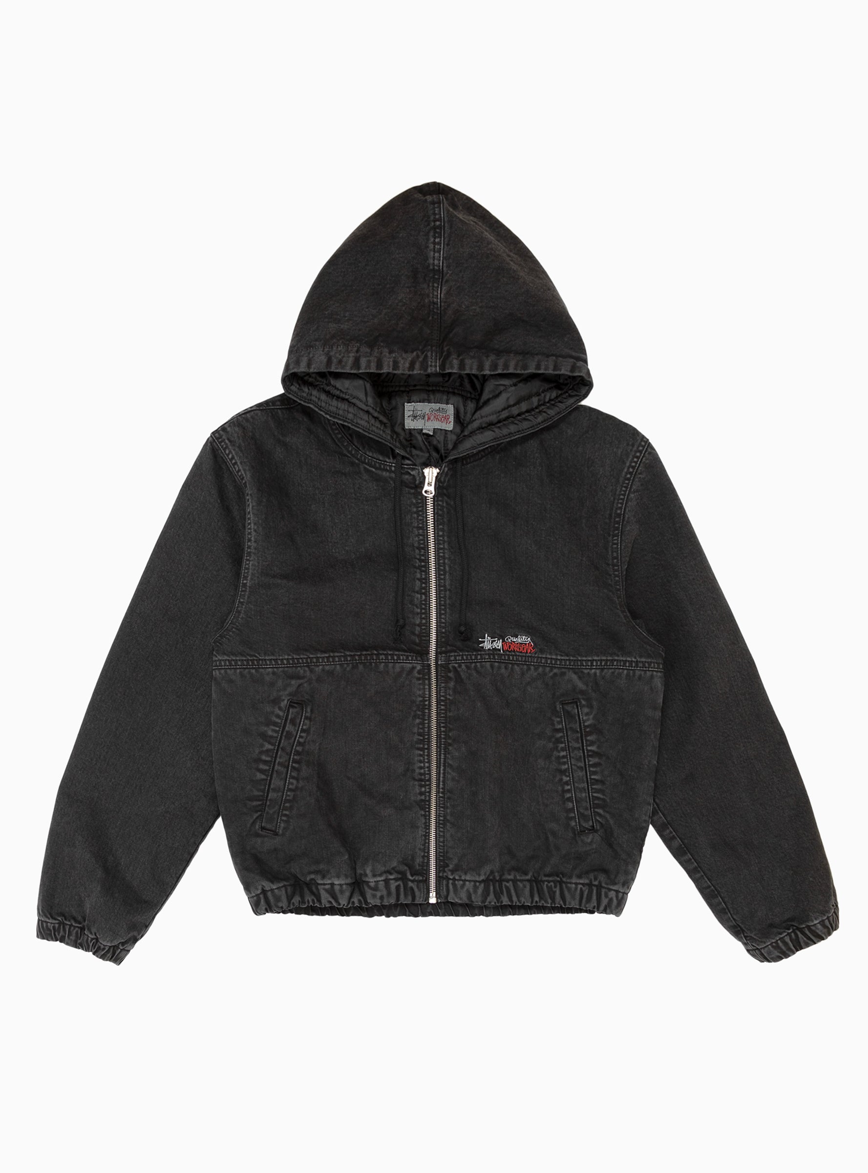 Double Dye Work Jacket Black