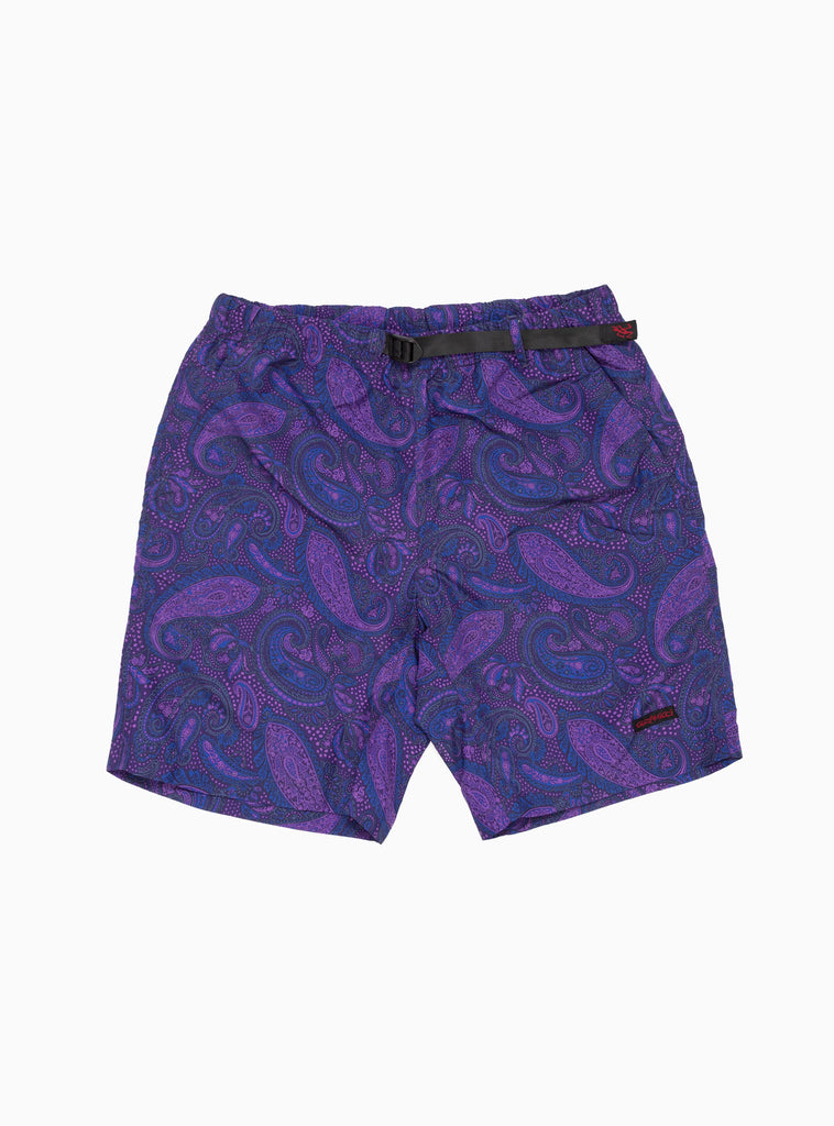 Packable Shell Short Purple Paisley by Gramicci by Couverture & The ...