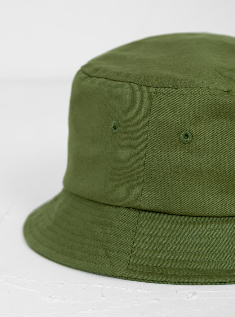 Stock Bucket Hat Olive by Stüssy by Couverture & The Garbstore