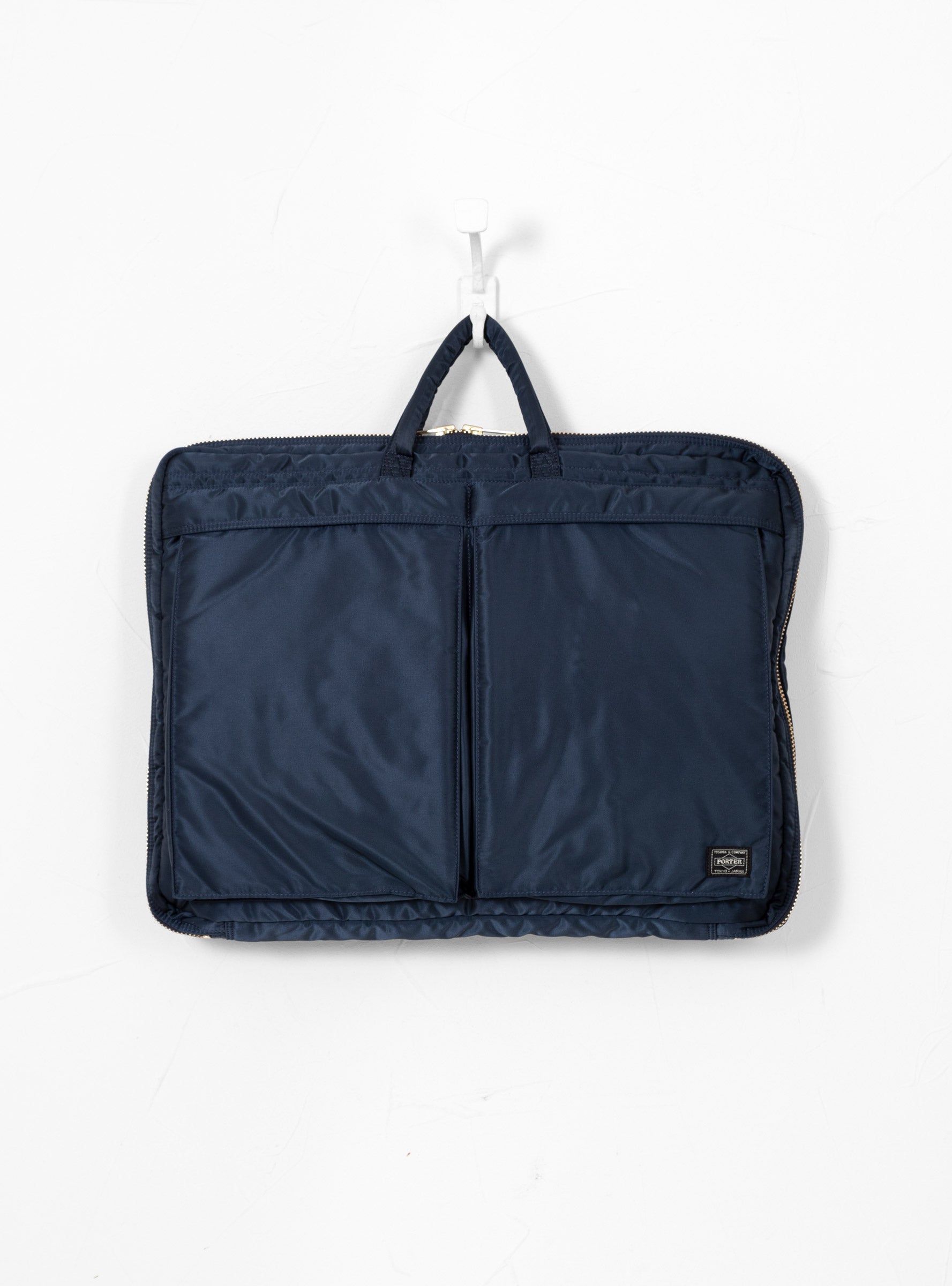 TANKER 2-Way Garment Bag - Iron Blue