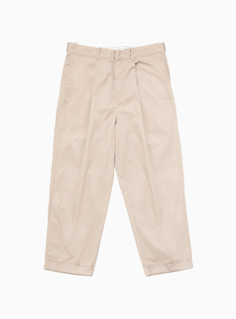 Manager Pleated Pant Tan by Garbstore by Couverture & The Garbstore