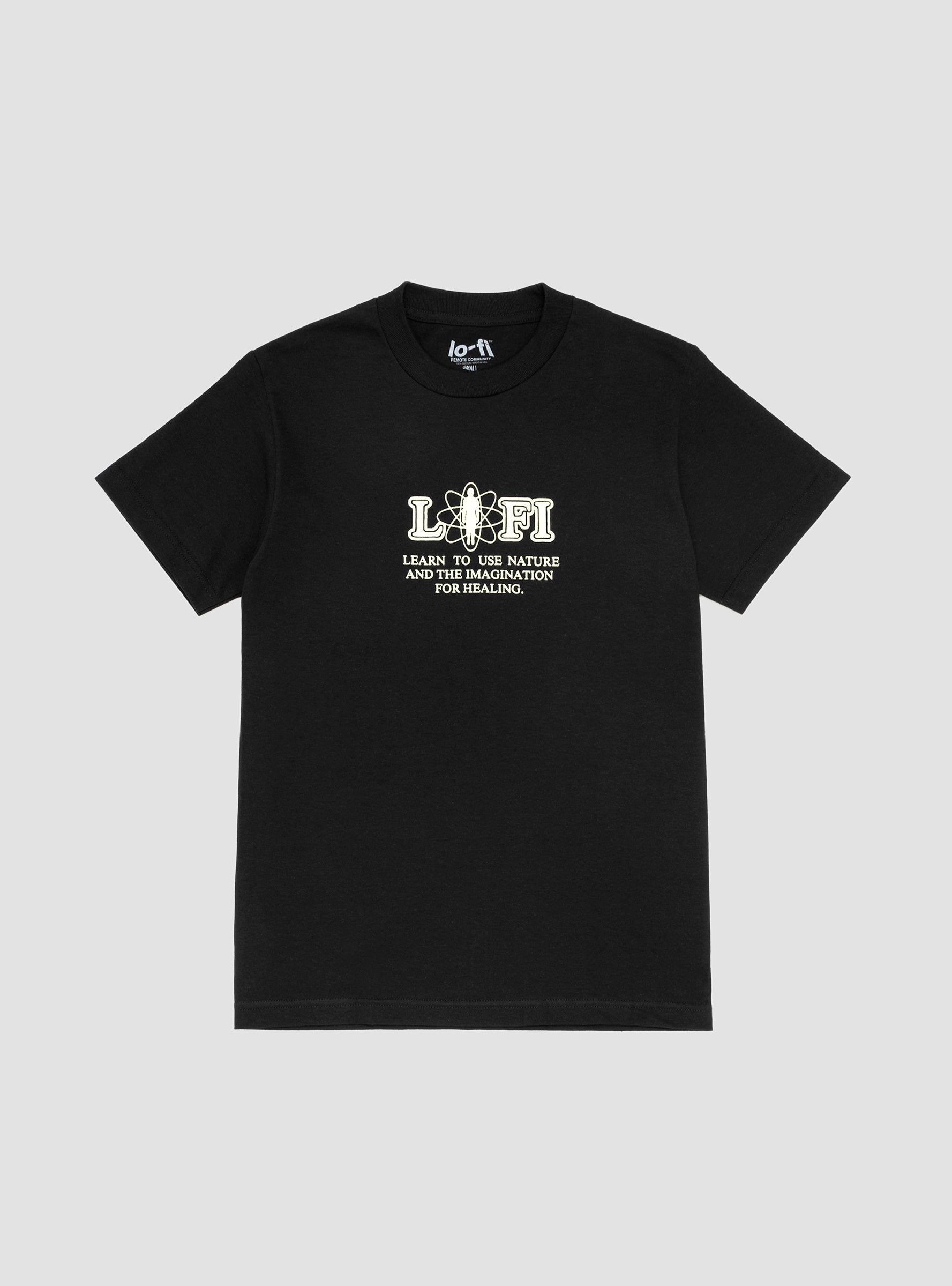 Under Pressure Tee Black by Lo-Fi | Couverture & The Garbstore