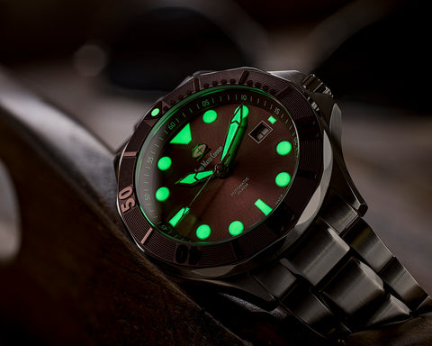Swiss Watch Company Light Brown Diver