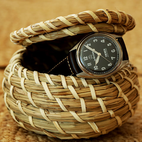 Swiss Watch Company Black Trench