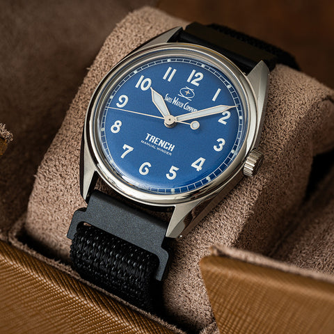 Swiss watch Company Blue Trench