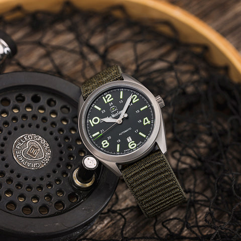 Swiss Watch Company Bunker Black Green