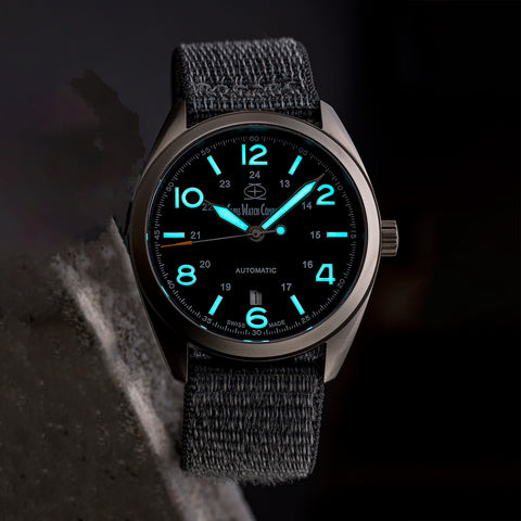 Swiss Watch Company Bunker Blue Grey