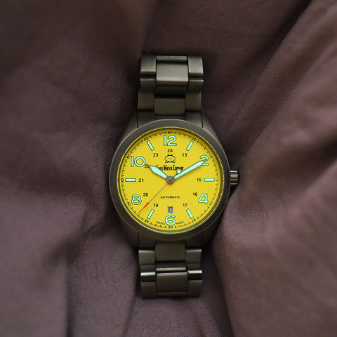 Swiss Watch Company Bunker Yellow