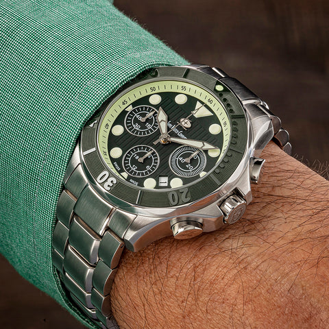 Swiss Watch Company Green Chronograph