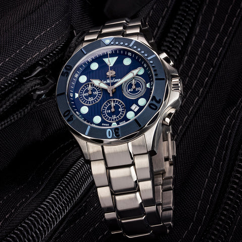Swiss Watch Company Blue Chronograph
