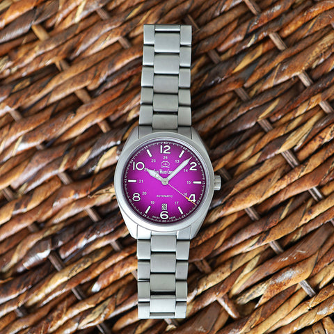 Swiss Watch Company Bunker Purple