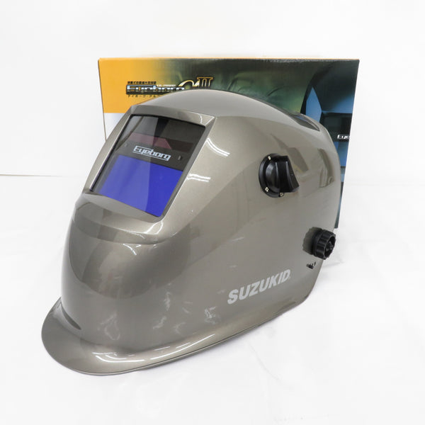 税込 スター電器 液晶式自動遮光溶接面 アイボーグ アルファ2 スズキッド SUZUKID 溶接面 EB-200A2 返品種別B 