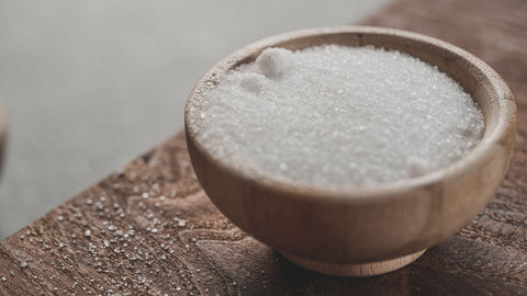 Salt in a bowl for Sonny's Farm basic brine