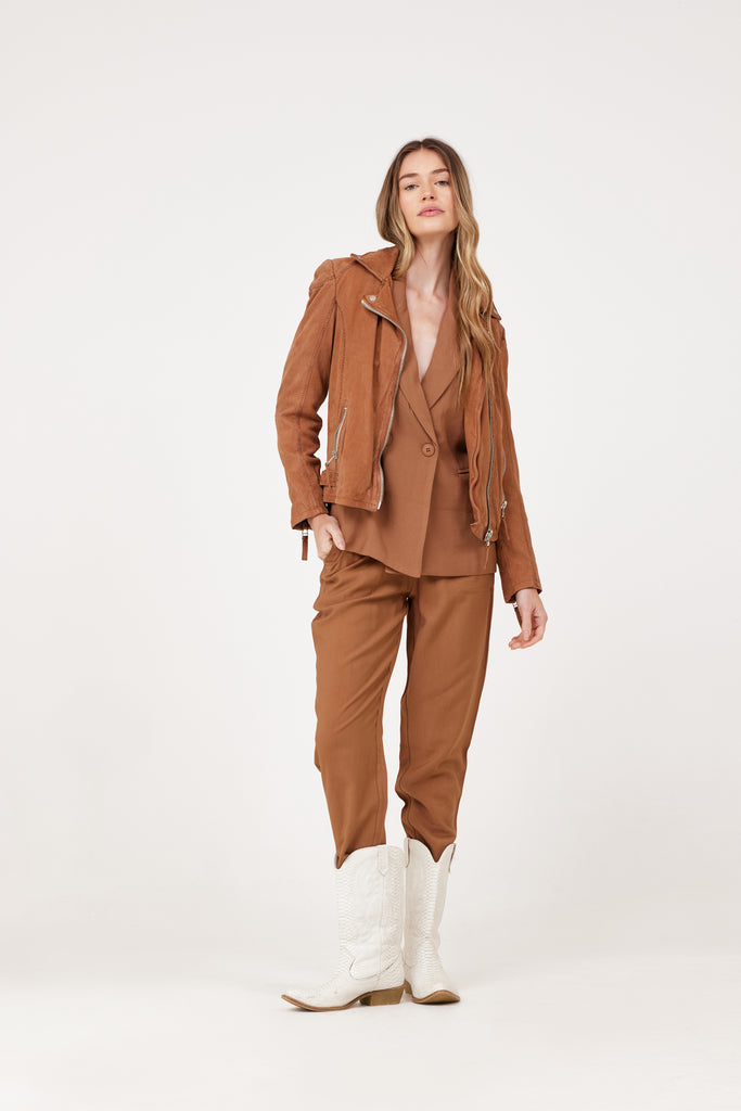 mauritiusleather – Jacket, Sand Leather Karyn RF