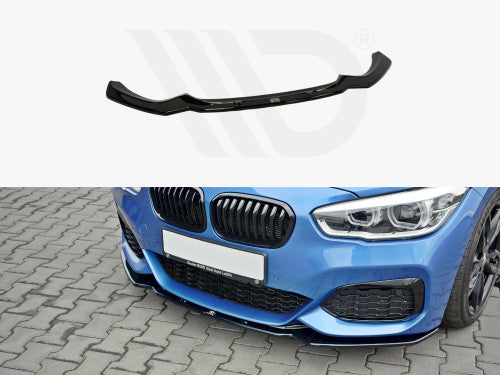 FRONT SPLITTER BMW 1 F20/F21 M-Power (PREFACE) Gloss Black, Our Offer \ BMW  \ Seria 1 \ F20- F21 [2011-2015] \ M-Pack