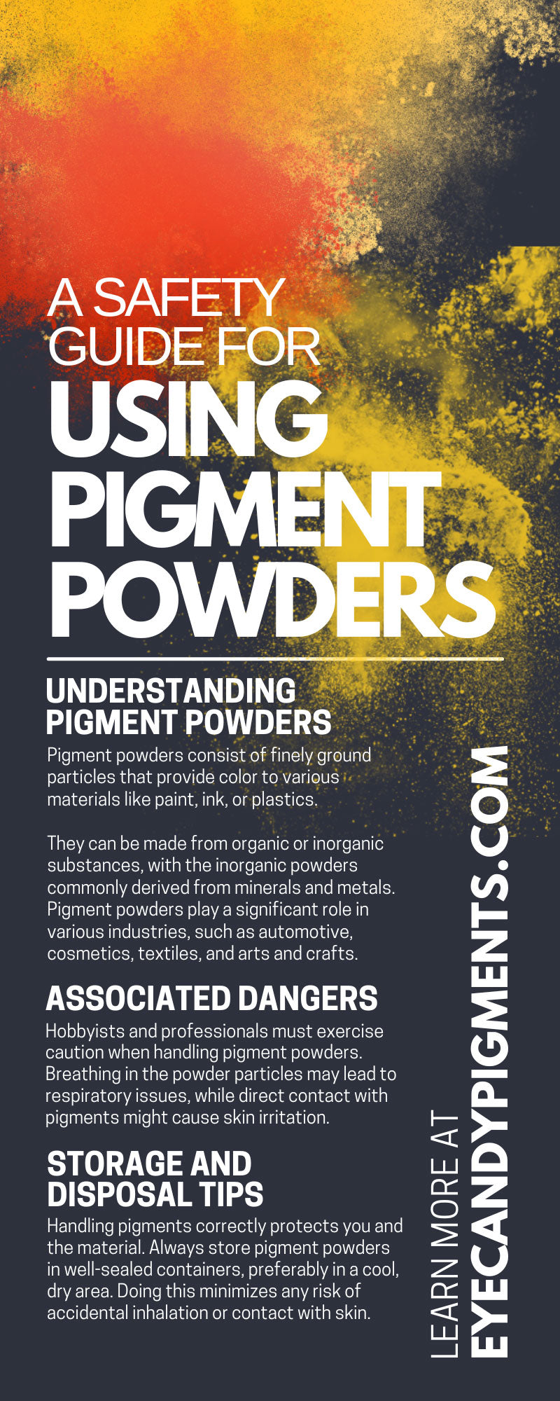 A Safety Guide for Using Pigment Powders