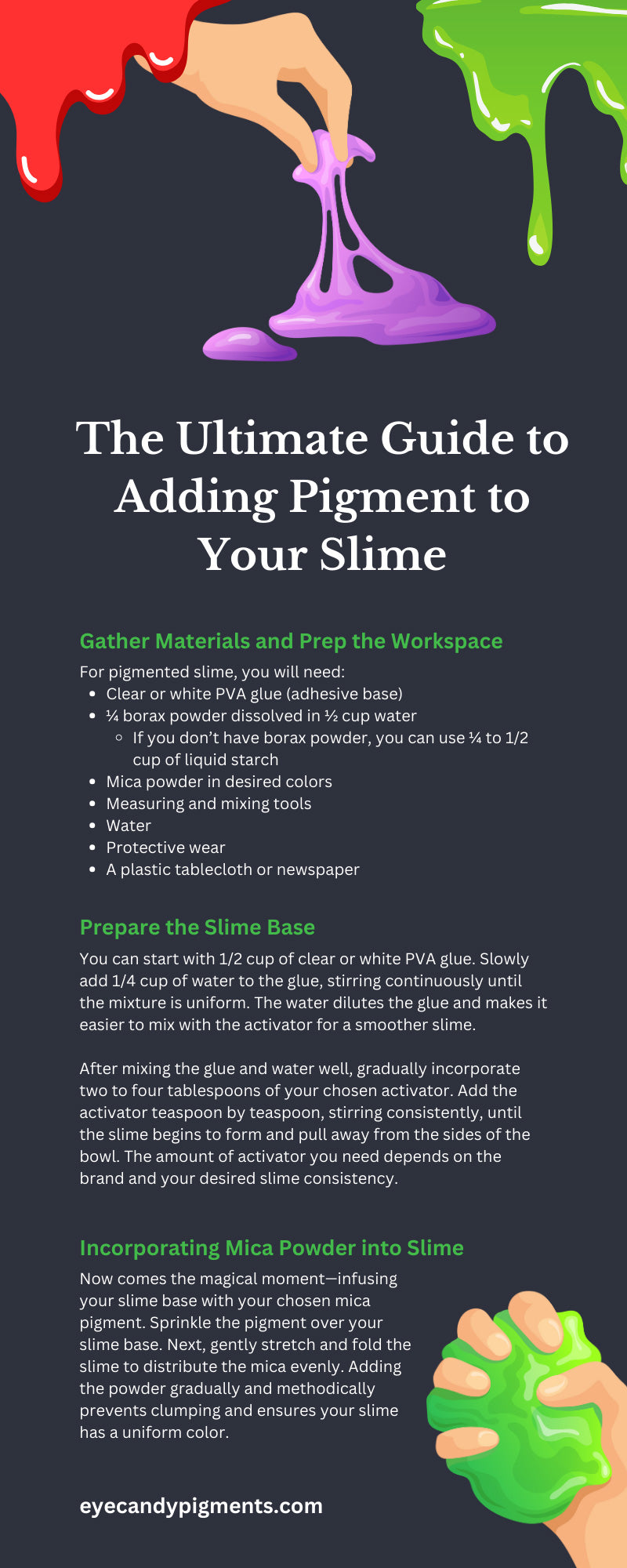 The Ultimate Guide to Adding Pigment to Your Slime
