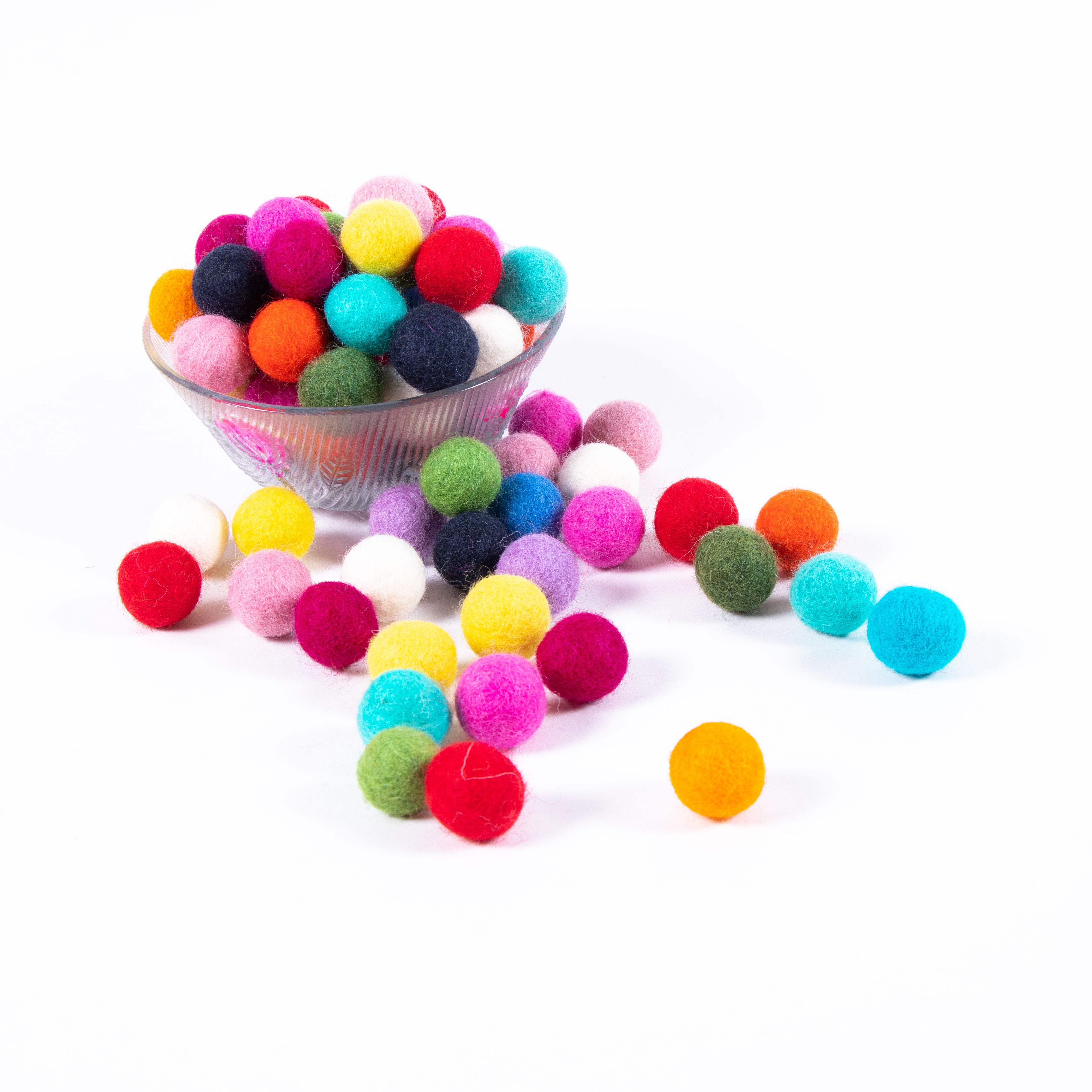 3cm Felt Balls - Felt & Thread  A Pioneer Felt Wool Manufacturer &  Wholesaler