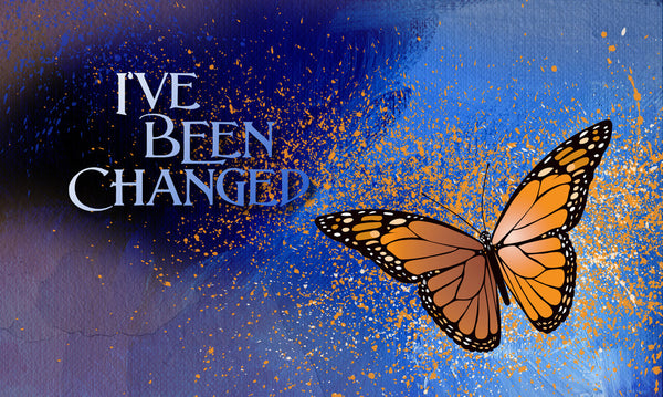 picture of a butterfly symbolizing a new life in Christ