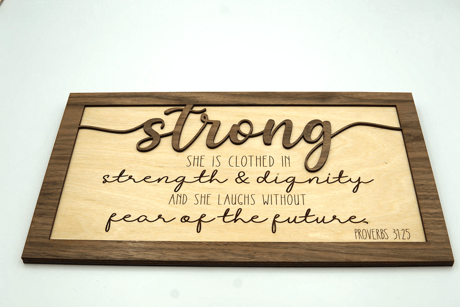 Proverbs 31 Art | Agape Woodwork