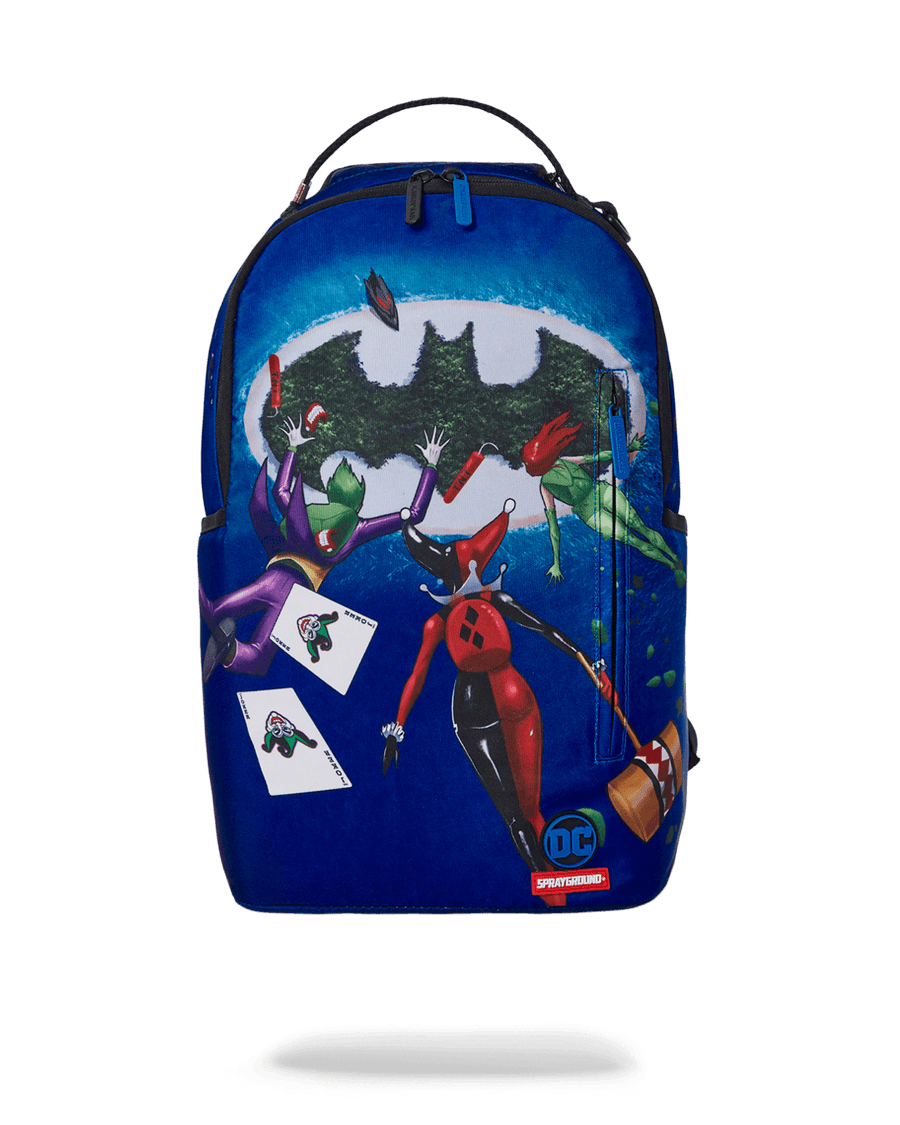 Backpack Sprayground BATMAN ISLAND Blue   Batman Island Dlxp Backpack 1 900x 