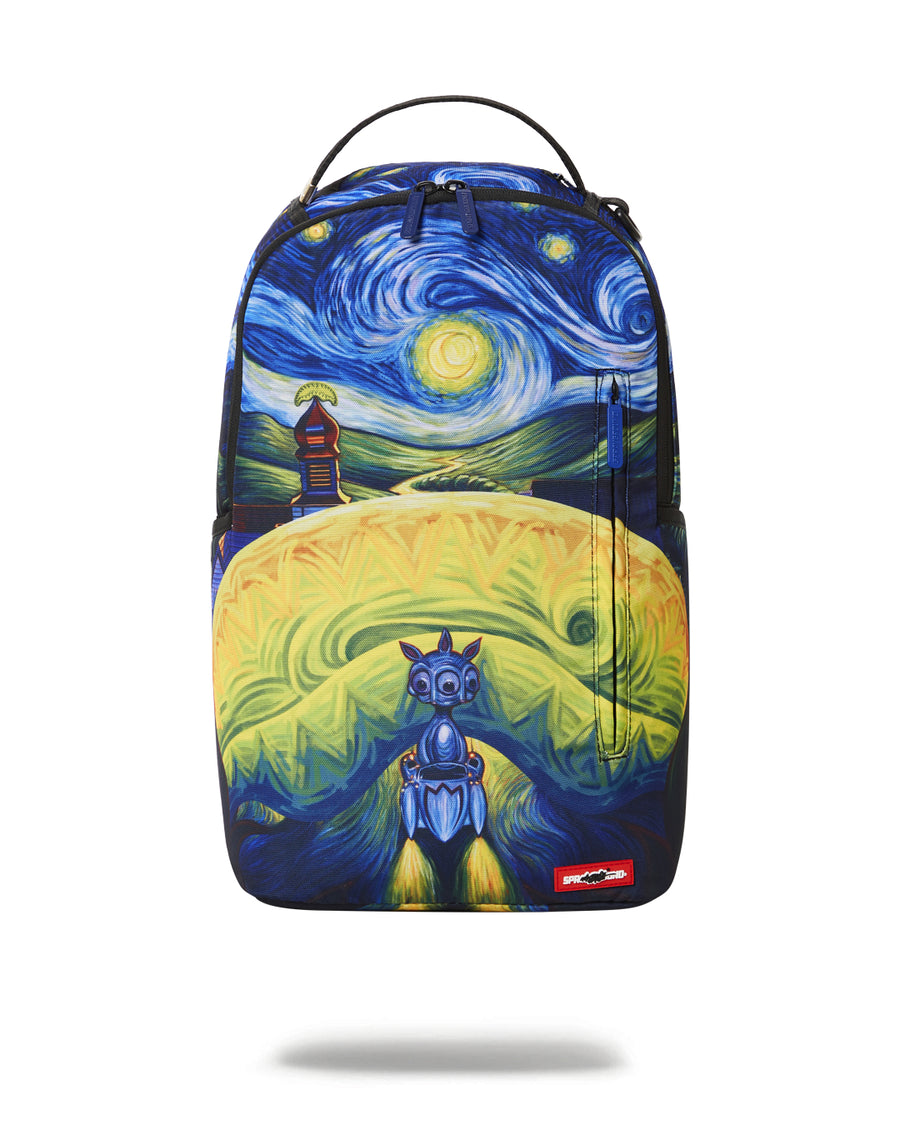 sprayground backpack yellow