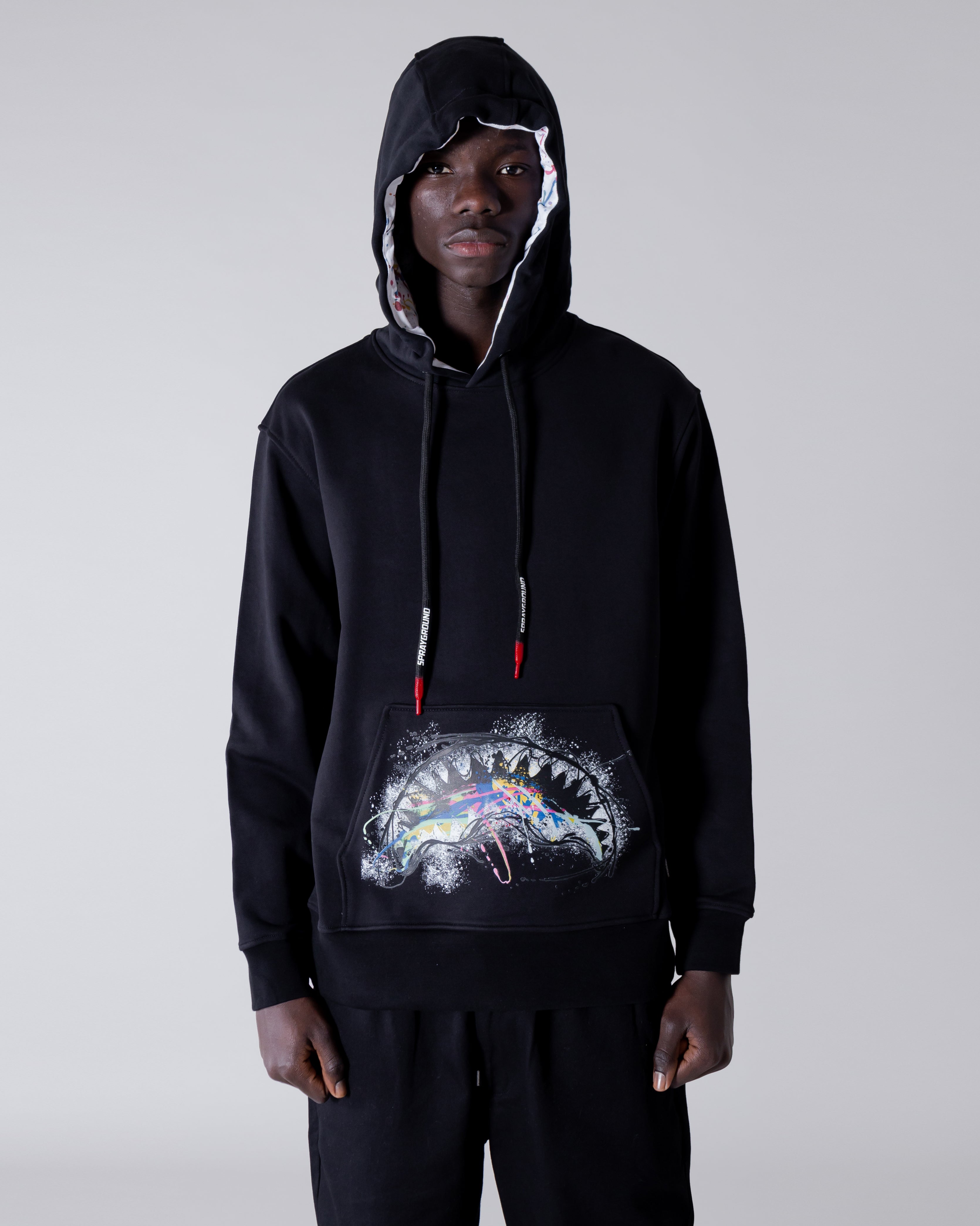 Hoodie Sprayground SPLATS HOODIE BLACK Black