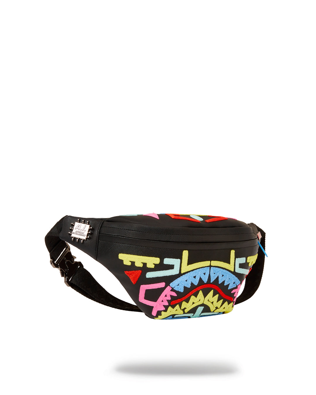 Waist bag Sprayground ELECTRIC RETRO CROSSBODY Black