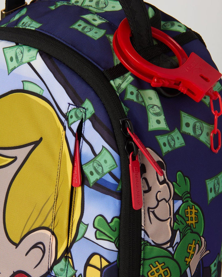 Backpack Sprayground RICHIE RICH ON THE RUN Black