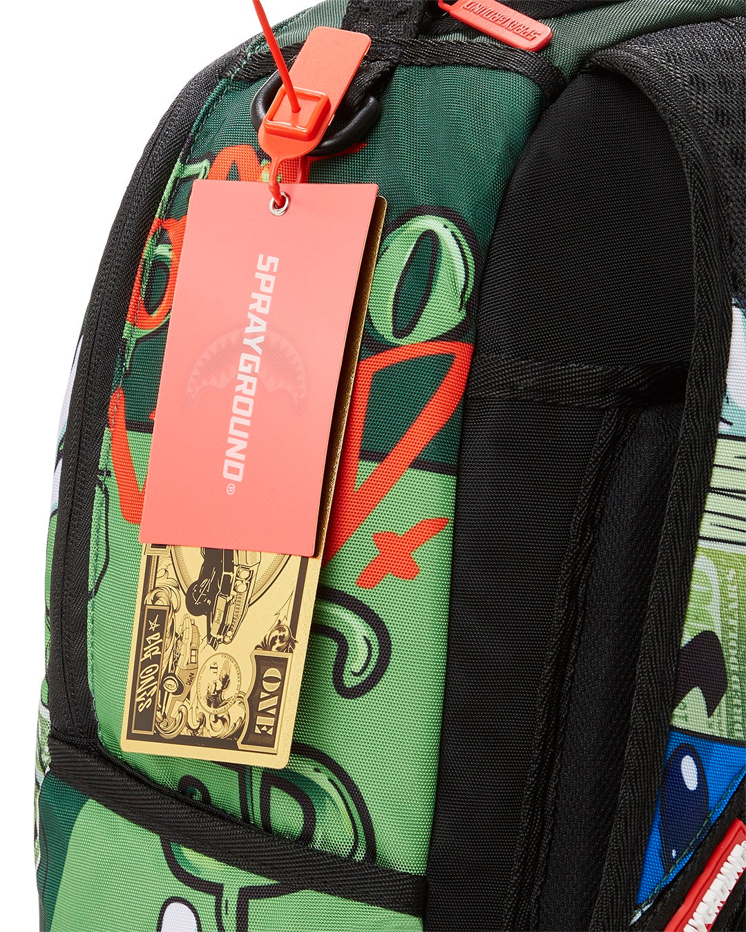 Backpack Sprayground MONEYBOY DOLLAR DLXR BACKPACK Green