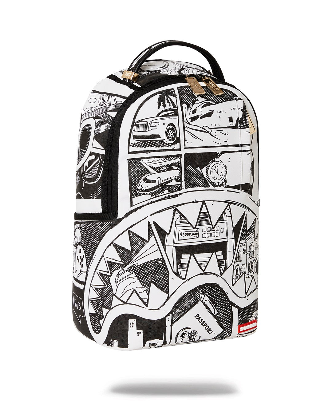 Backpack Sprayground COMICBAG 20 DLXR BACKPACK White   Ext 93104 2 8 1657617741 