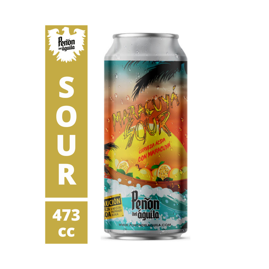 Peñón del Águila Maracuyá Sour — Distribuidora Plaza Cerveza