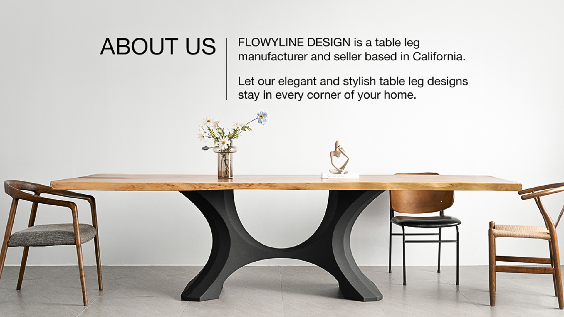 Flowyline Design - Metal Table Legs and Base Designs
