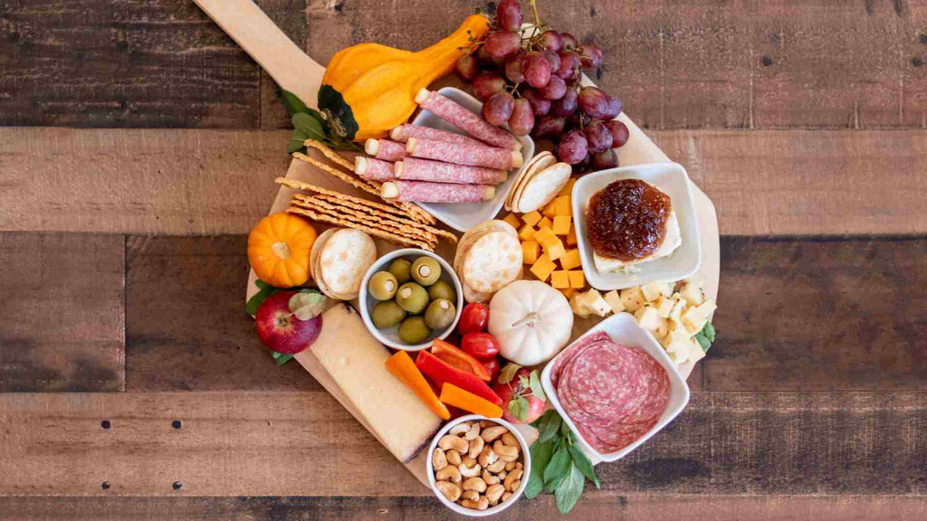 large charcuterie board dimensions