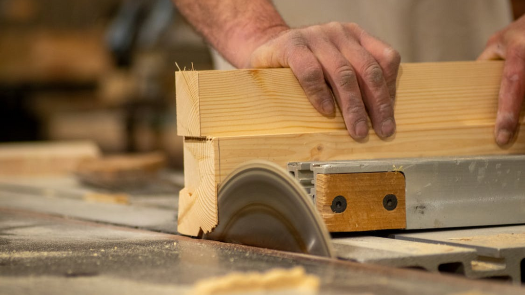 Using your circular saw to cut off the loose ends