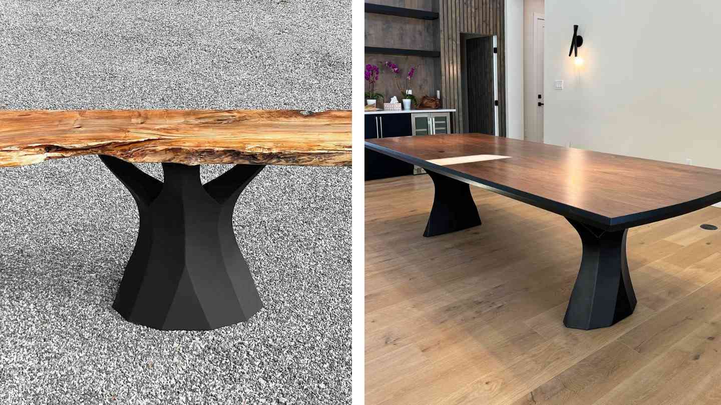 Table Leg 413 Ramo 28H Modern Furniture (One leg Only)